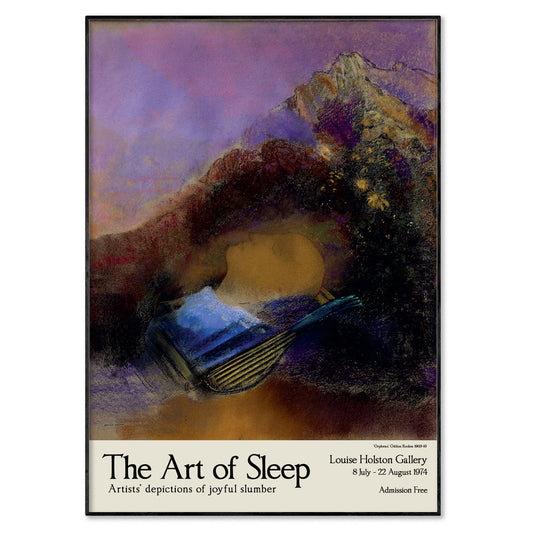 Odilon Redon The Art Of Sleep Exhibition Poster