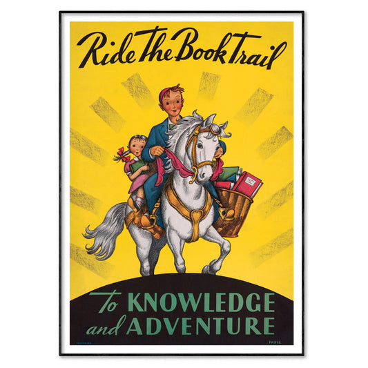 Ride The Book Trail To Knowledge And Adventure