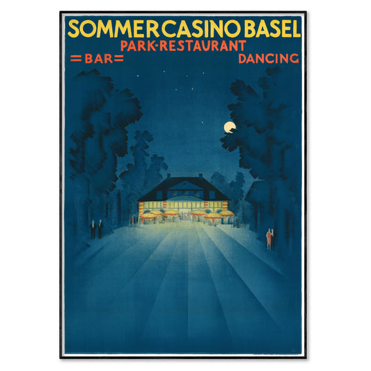Sommercasino Basel Poster (1931) by Burkhard Mangold