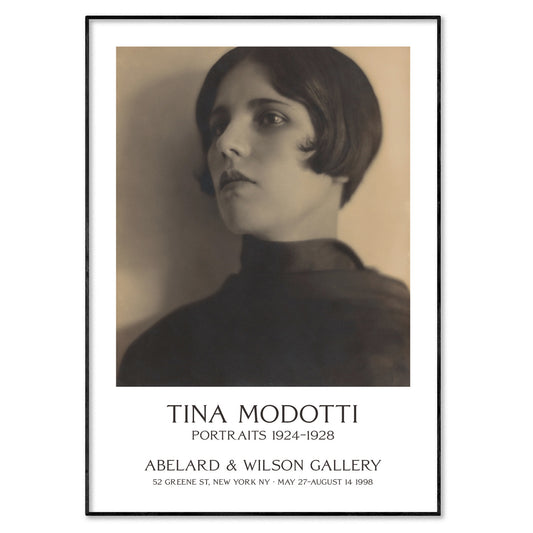 Tina Modotti Photography Exhibition Poster