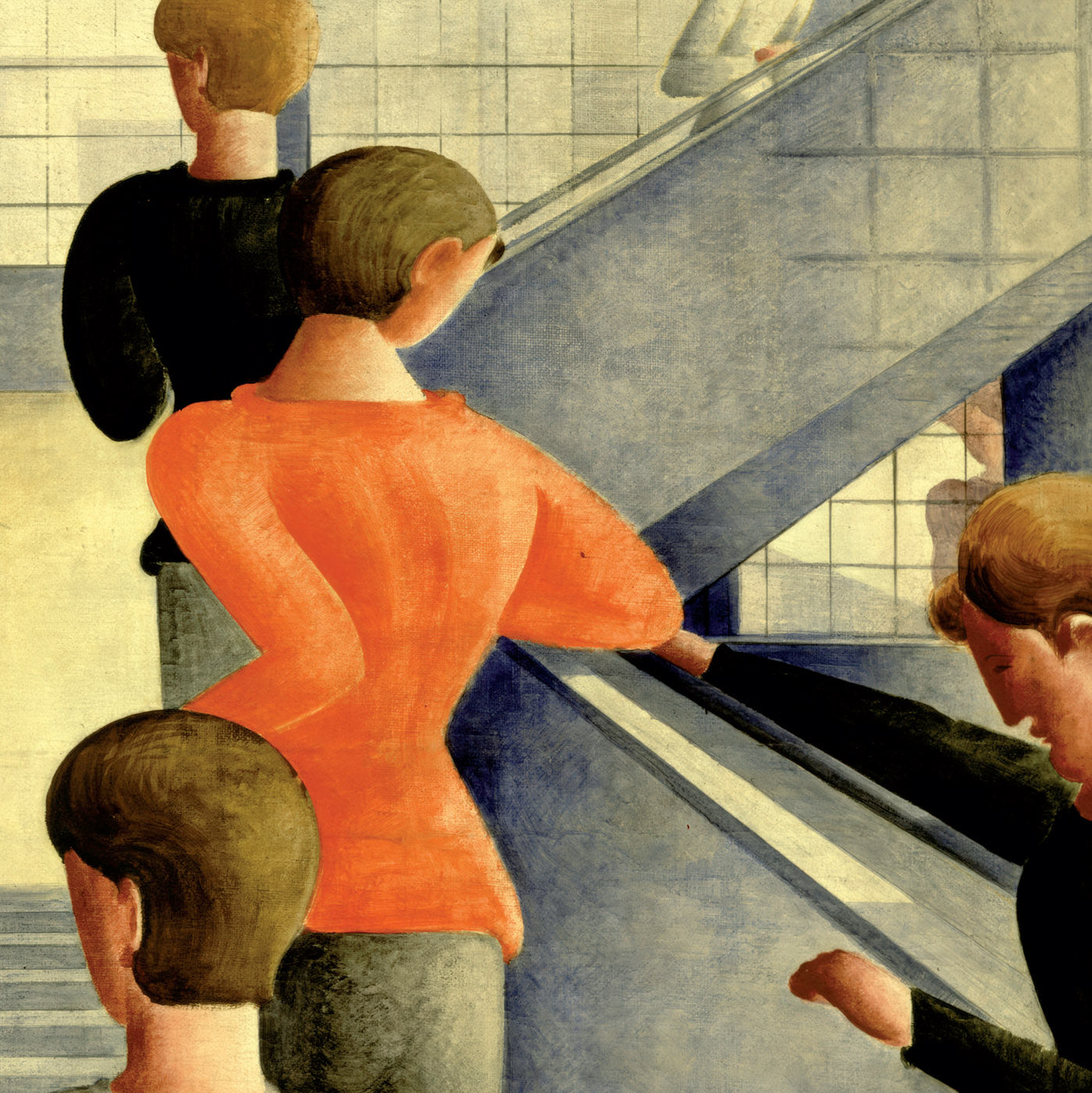 Oskar Schlemmer Bauhaus Steps Poster