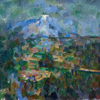 Paul Cezanne Exhibition Poster - Mont Sainte-Victoire