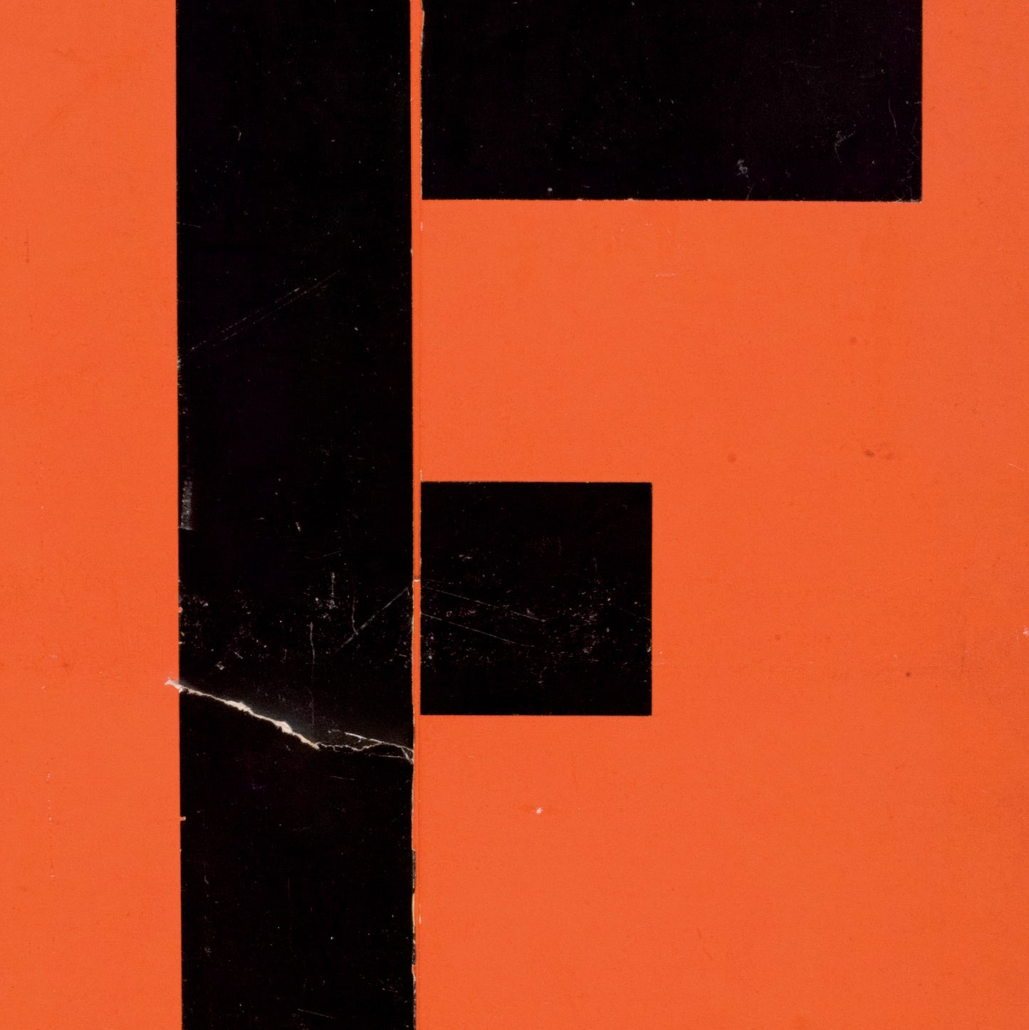 Avant-garde art print of El Lissitzky’s abstract stage design