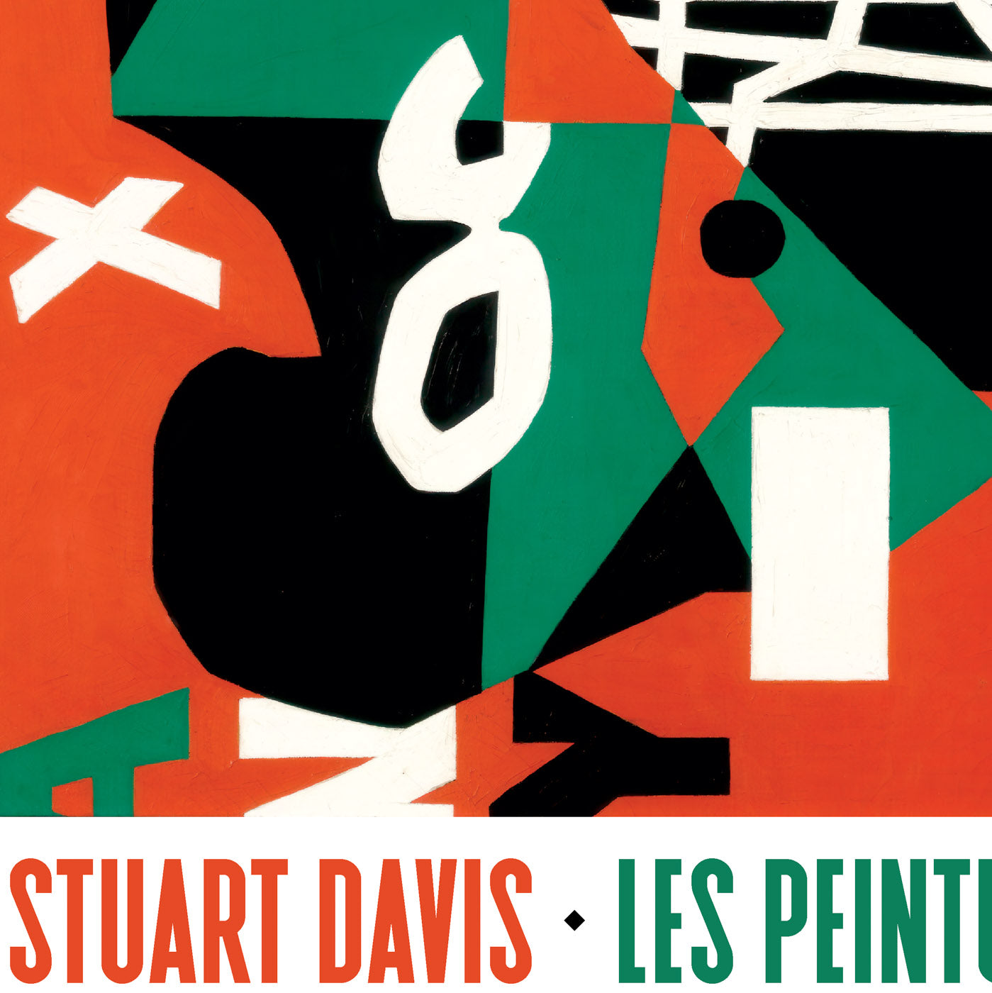 Stuart Davis Exhibition Poster • 'Memo', 1956