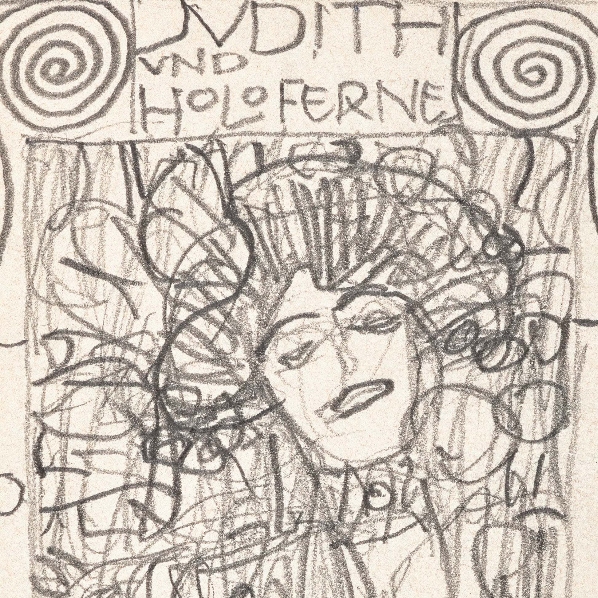 Vienna Secession drawing exhibition poster 1986