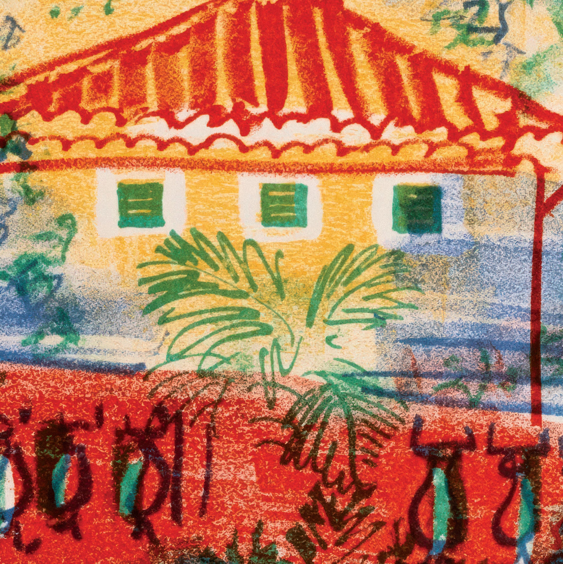 Exhibition-style poster featuring Dufy book illustration and French typography