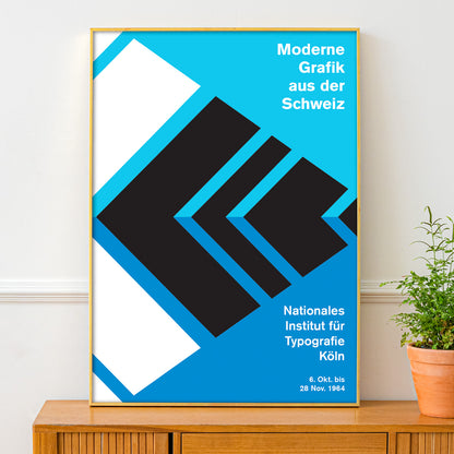 Modern Graphic Design From Switzerland Poster