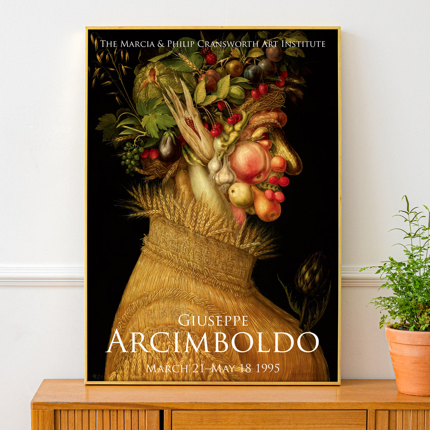 Giuseppe Arcimboldo 'Summer' Exhibition Poster