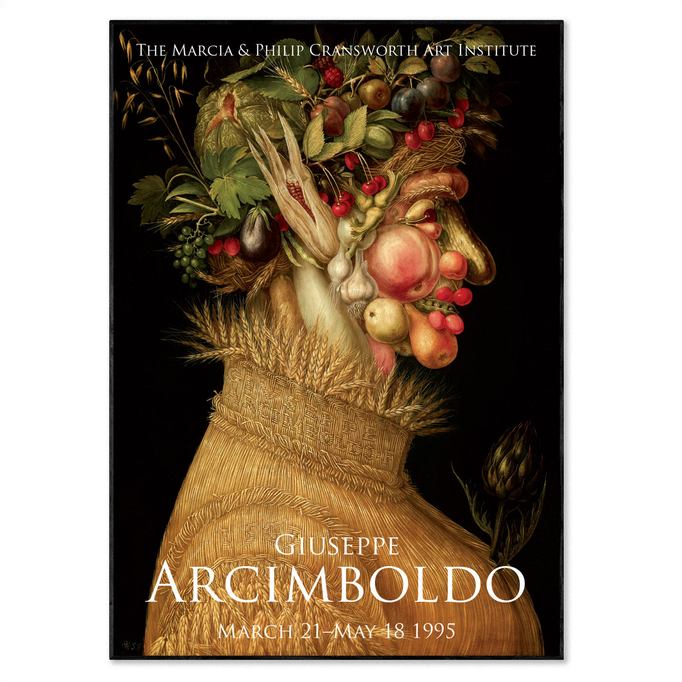 Giuseppe Arcimboldo 'Summer' Exhibition Poster