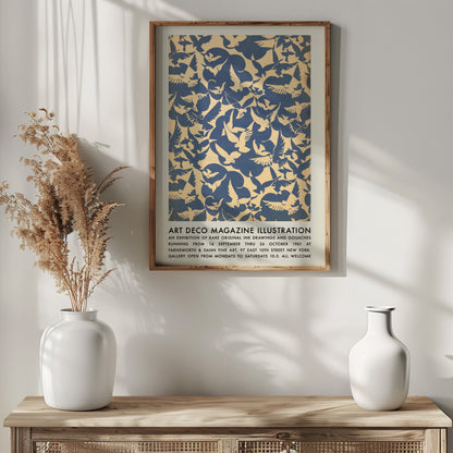 Art Deco Magazine Illustration Exhibition Poster: 'Art - Goût - Beauté'