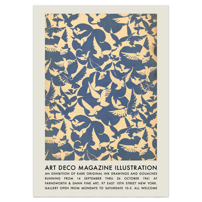 Art Deco Magazine Illustration Exhibition Poster: 'Art - Goût - Beauté'