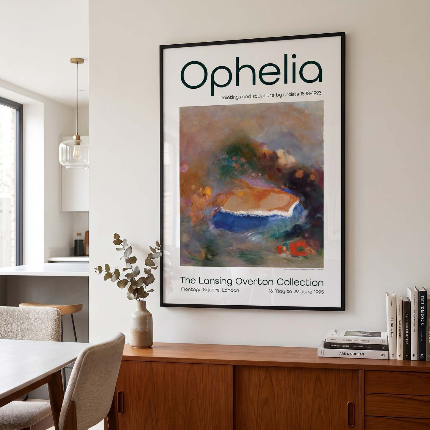 Odilon Redon Ophelia poster
