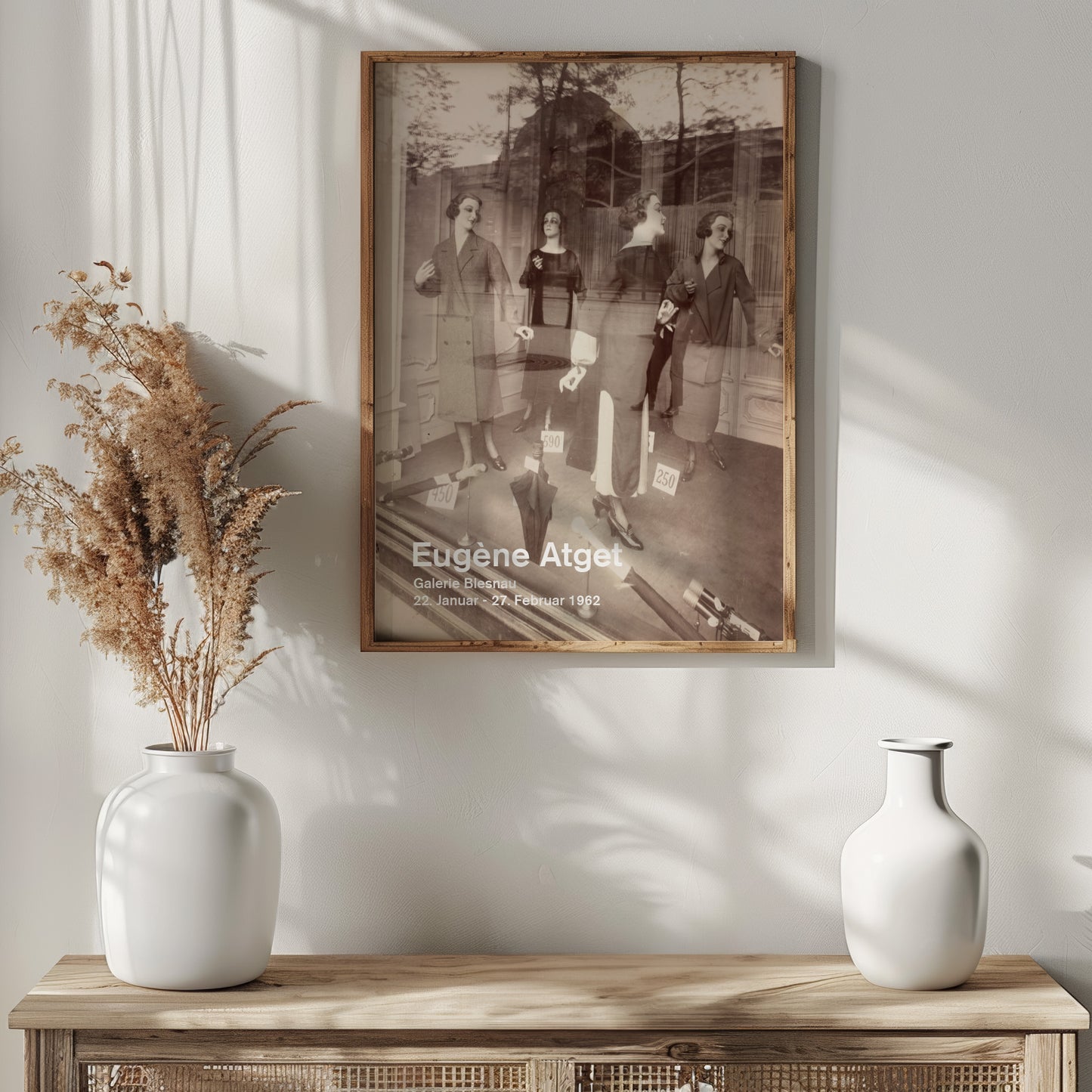 Eugène Atget 'Magasin, Rue Des Gobelins' Exhibition Poster