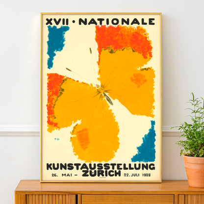 Augusto Giacometti Poster for the 1928 National Art Exhibition in Zurich