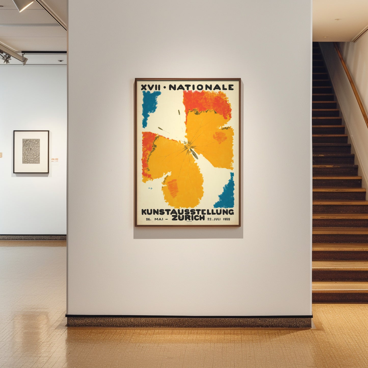 Augusto Giacometti Poster for the 1928 National Art Exhibition in Zurich