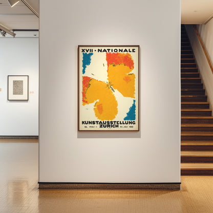 Augusto Giacometti Poster for the 1928 National Art Exhibition in Zurich