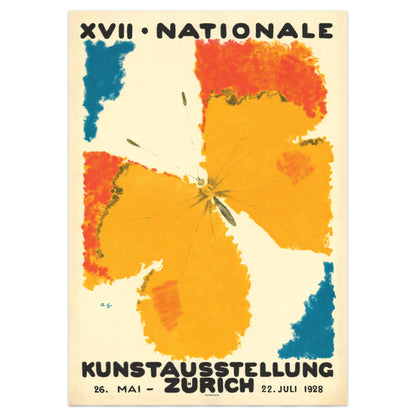 Augusto Giacometti Poster for the 1928 National Art Exhibition in Zurich