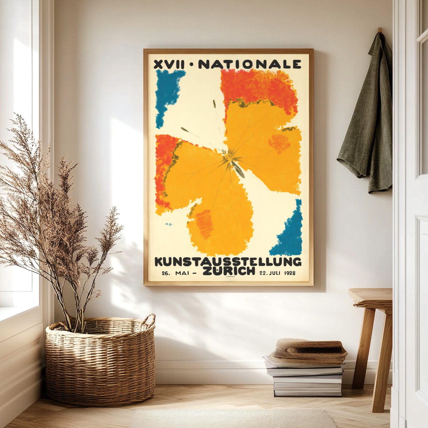 Augusto Giacometti Poster for the 1928 National Art Exhibition in Zurich