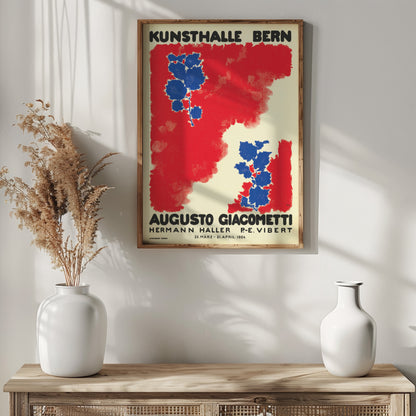 Augusto Giacometti Exhibition Poster