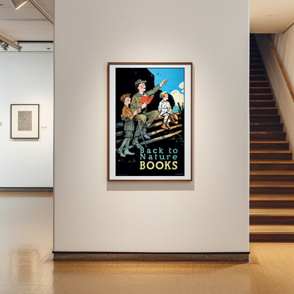 1920s Reading Campaign Poster by Magnus Norstad