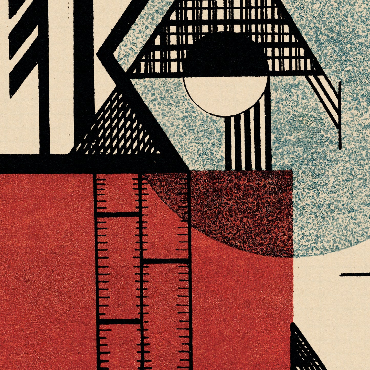 Bauhaus Poster by Rudolf Baschant, 1923