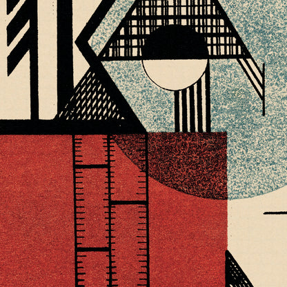 Bauhaus Poster by Rudolf Baschant, 1923