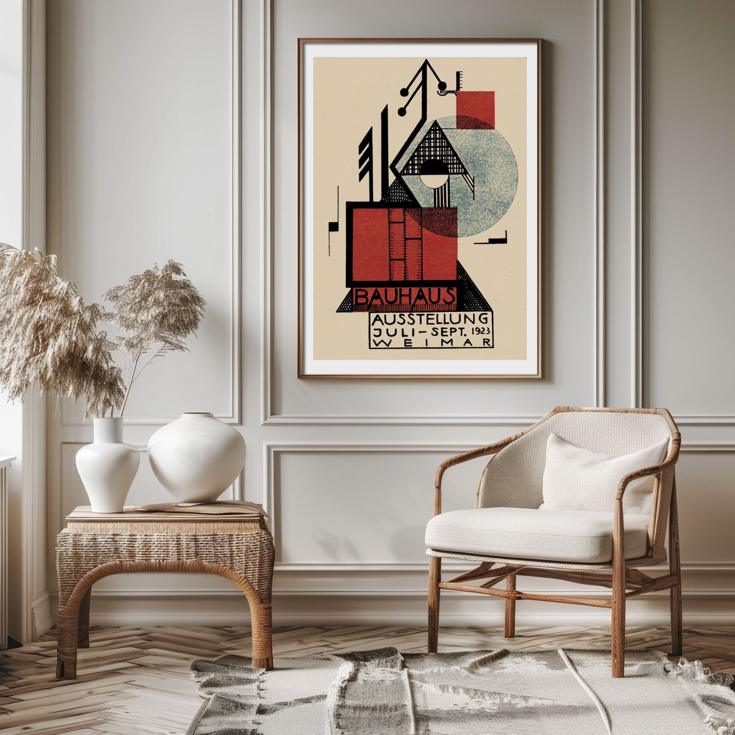 Bauhaus Poster by Rudolf Baschant, 1923