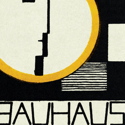 Bauhaus Exhibition Poster by Rudolf Baschant, 1923