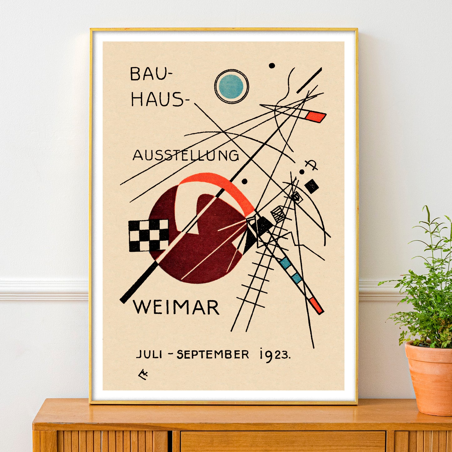 Bauhaus Poster by Wassily Kandinsky, 1923