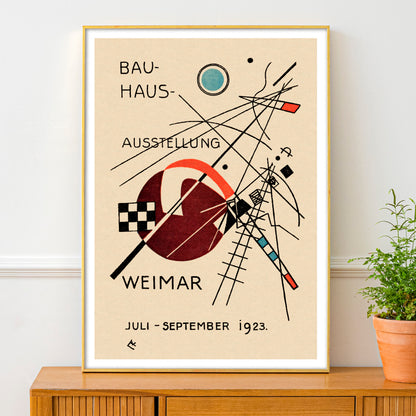Bauhaus Poster by Wassily Kandinsky, 1923