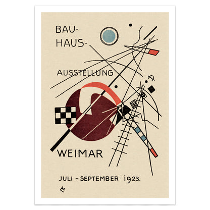 Bauhaus Poster by Wassily Kandinsky, 1923