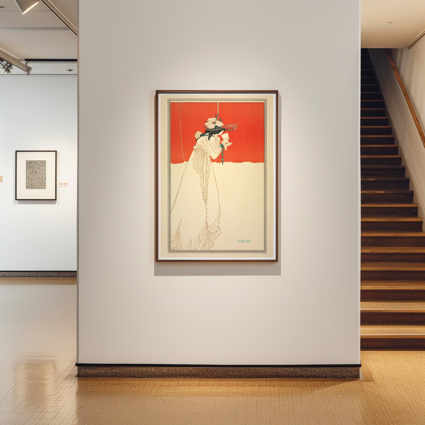 Isolde (1895) Print by Aubrey Beardsley