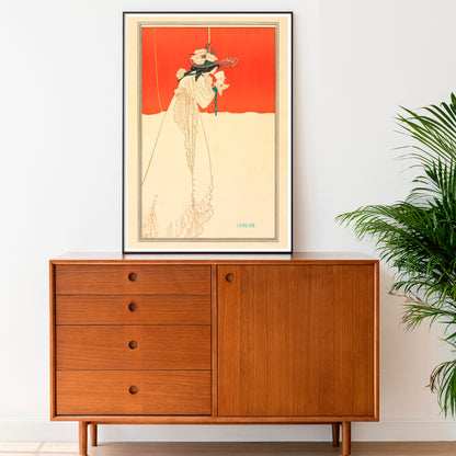 Isolde (1895) Print by Aubrey Beardsley