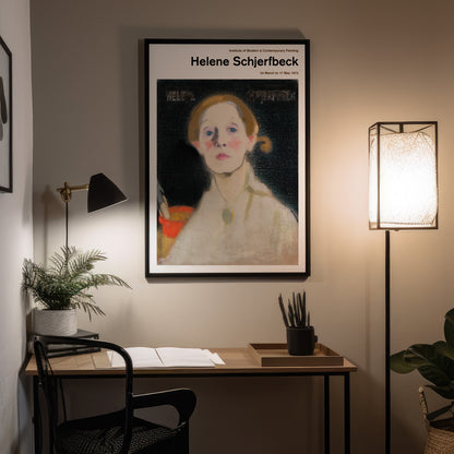 Best Helene Schjerfbeck Self Portrait Exhibition Poster