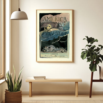America A Prophecy - William Blake Book Illustration