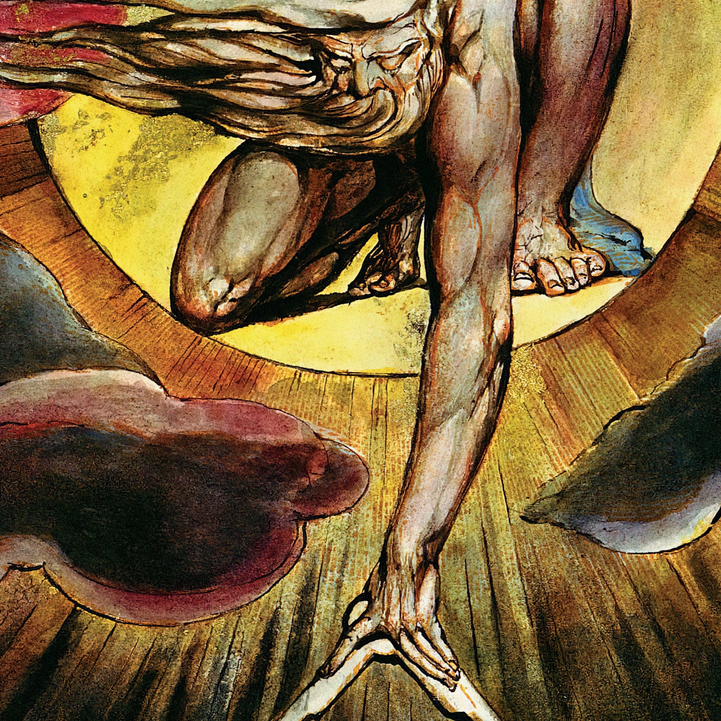 William Blake Exhibition Poster - 'The Ancient Of Days'