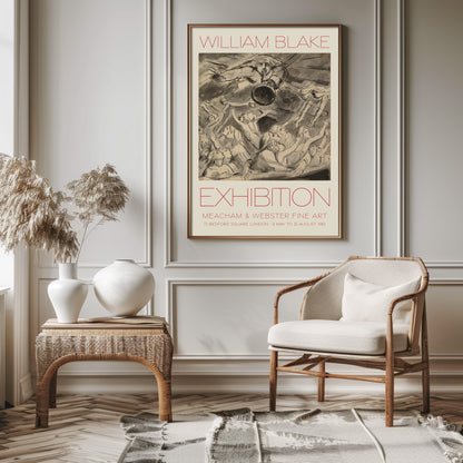 William Blake Exhibition Poster - 'The Last Trumpet'