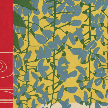 Blue Wisteria by Ishikawa Toraji