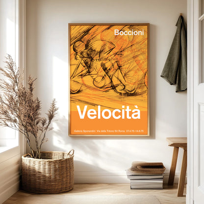 Umberto Boccioni "Velocità" (Speed) poster