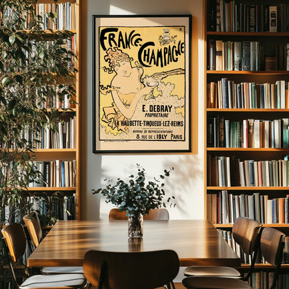 Pierre Bonnard Champagne Poster, Vintage Advertisement