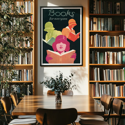 Books For Everyone Poster