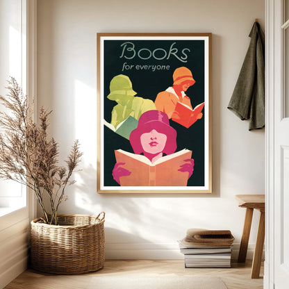 Books For Everyone Poster