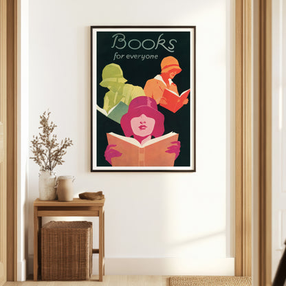 Books For Everyone Poster