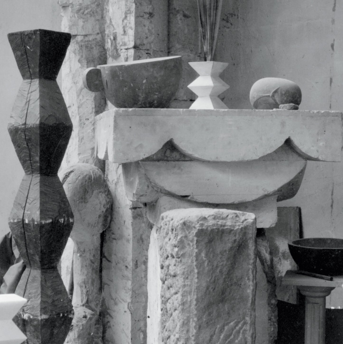 Constantin Brancusi Exhibition Poster With Photography By Edward Steichen - Vintage Style Art Print