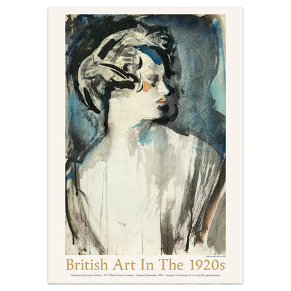 British Art In The 1920s Exhibition Poster