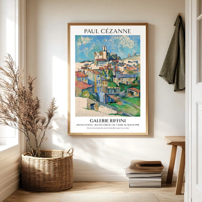 Paul Cézanne Poster - 'Gardanne' 1885-6