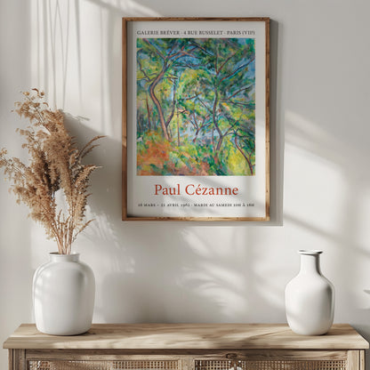 Paul Cézanne Exhibition Poster