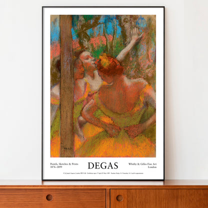 Edgar Degas Exhibition Poster - 'Dancers', 1896