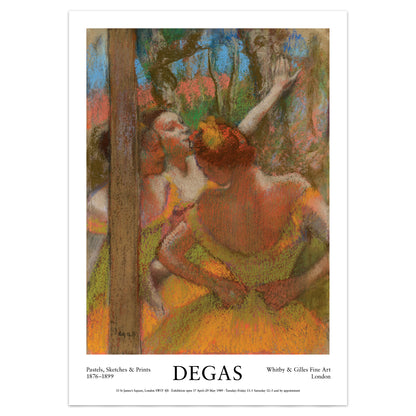 Edgar Degas Exhibition Poster - 'Dancers', 1896