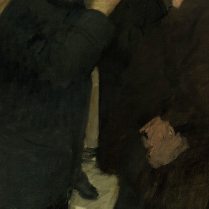 Edgar Degas - Stock Exchange Portraits Exhibition Poster